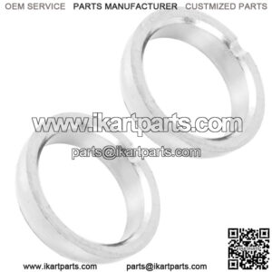 2 Exhaust Muffler Manifold Gasket for Arctic Cat Bearcat Z1 XT LTD 2011 - 2014