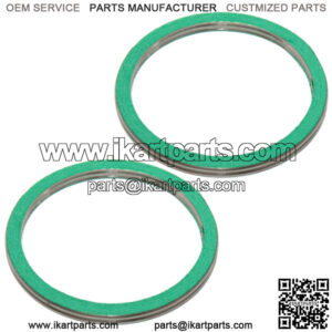 2 Exhaust Muffler Gasket for Suzuki GSX-1300R Hayabusa 1999-2009 2011-2016