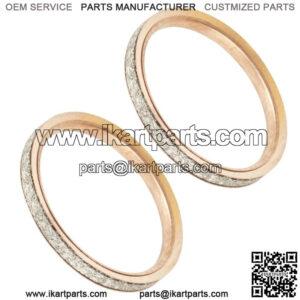 2 Exhaust Muffler Pipe Head Gasket for Polaris Sportsman 550 2010 - 2014 3090004