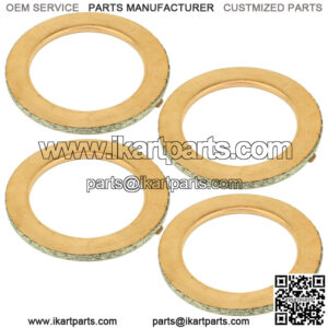 Caltric Exhaust Pipe Gaskets for Suzuki 14181-17E00 Gasket Muffler Exhaust Pipe