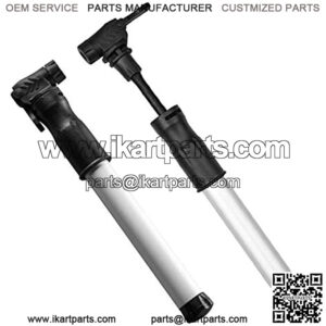 Portable Pump Bicycle Pump Inflator Bicycle Pump Aluminium Alloy Hand held Mini High Pressure Cylinder Portable Mountain Bike Pump