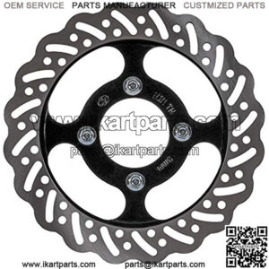 220mm Rear Brake Disc Rotor for 150cc-350cc Dirt Pit Bike UTV ATV Go Kart