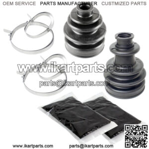 Rear Axle Inner Outer LH RH CV Boot Kit for Polaris Sportsman 450 4x4 2017-2020