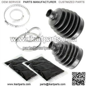 Rear Axle Inner Outer CV Boot Kit Fits Polaris Hawkeye 400 HO 2011-14 / 325 2015