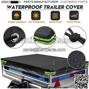 Truck Trunk Cover, Car Truck Rooftop Cargo Cover, Waterproof Travel Luggage Cover, Roof Cargo Cover for SUV, UTV, ATV, Jeep, Pickup