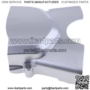 Cubierta de Cadena de Pi ??n de Motocicleta de Suciedad ATV Metal Cubierta de la cadena del pi ??n del motor