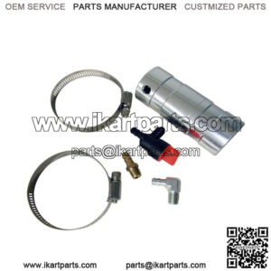 NEW! Light Weight Aluminum Catch Can Assembly Go Kart Racing Cart Lite Parts