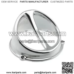 Fan Shroud Air Scoop, Chrome for 125cc - 150cc GY6 Scooters, ATVs, Go Karts