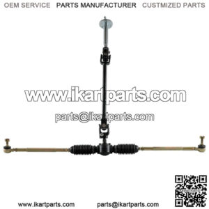 Steering Wheel Parts Kit Go Kart Tie Rod Rack Shaft fit Go Kart Drift Trike Quad