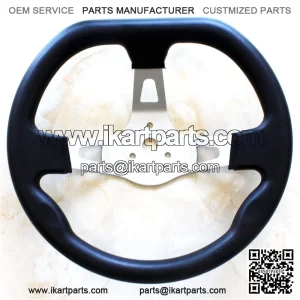 270mm 3 hole-A steering wheel (black)