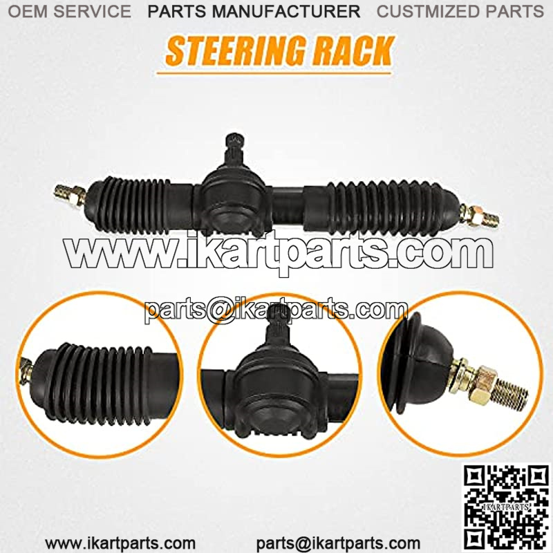 300mm Steering Wheel Tie Rod Rack Adjustable Shaft Assembly Compatible With Go Kart ATV UTV 110CC 125CC 140CC 150CC Engines - Image 3