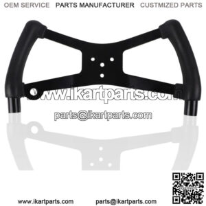 Go Kart Steering Wheel Racing Cart Part Butterfly H Style 350mm Black