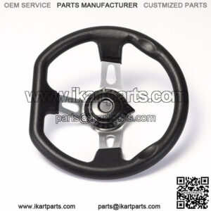 Go Kart Steering Wheel Racing Cart Part 270mm Black