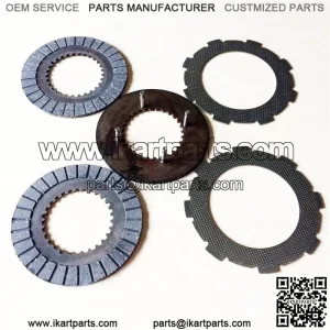 Cination of friction plates for GX power 1/2 reduction clutch