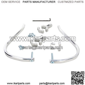 Racing Aluminum Handguards Silver MINI 1 1/8 0635-1026