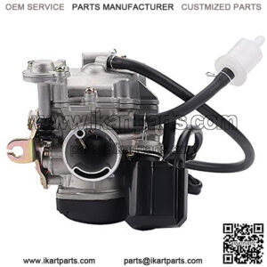 20mm Big Bore 139QMB 139QMA Carburetor Intake Manifold Air Filter Compatible with GY6 49cc 50cc 80cc PD18J PD19J PD20J Scooters Moped ATV Go Kart Quads Buggy Kymco