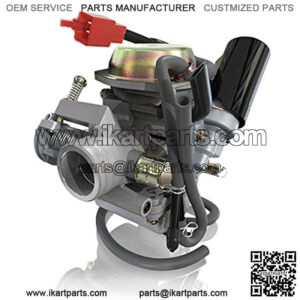 P24-CA1 PD24J Carburetor PD24J Carb for 4-Stroke GY6 125cc 150cc ATV Engines Electric Choke Motorcycle Scooter 152QMJ 157QMI