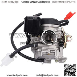 GY6 Carburetor for 49CC 50CC 80CC 139QMB 4 Stroke Go Kart Moped Scooter 20MM Carb