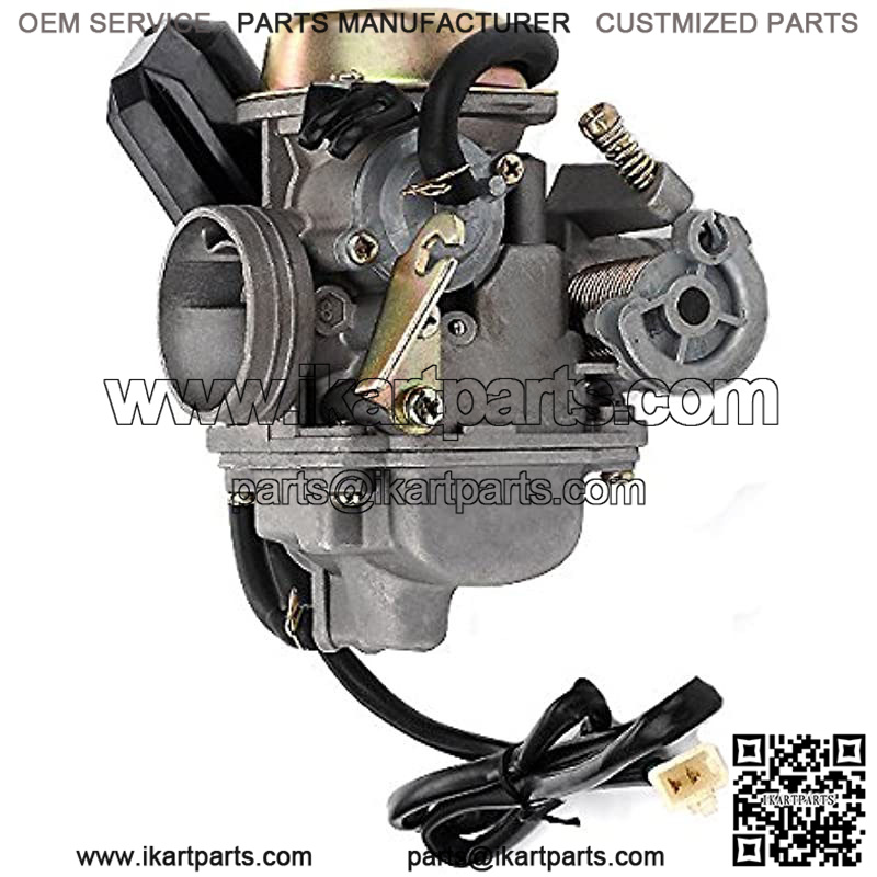 thumbnail image 2 of PD24 Carburetor For 150cc GY6 Engines – Fits Baja BA150, TaoTao ATA-150G, And More 2 of 3