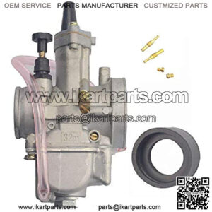 32mm Carburetor Replacement for Yamaha DT100/125/175/250 65SX CR80 NSR125 ATV Dirt Bike
