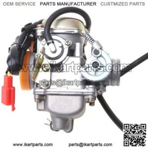 PD24 Carburetor 24mm Carb for GY6 125cc 150cc ATV Go Kart Moped Scooter Quad