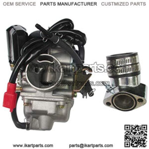 30mm Carburetor with Intake Manifold Pipe Carb for GY6 150cc Go Kart engine 150cc Dune Buggie engine 150cc Buggie engine