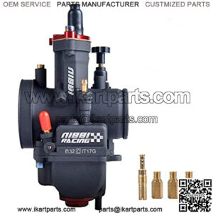 Racing Performance Carburetor 32MM Motorcycle Carburetor PWK32mm 250CC Power Jet Carburetor PWK32mm With Carburetor Jets Fit GY6 YAMAHA KAWASAKY SUZUKI Dirt Bike Mini Bike SSR TTR Apollo