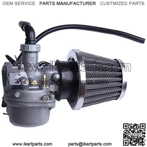 ATV Carburetor with Fuel Filter and 35mm Air Filter for PZ19 50cc 70cc 90cc 110cc 125cc ATV Dirt Pit Bike Taotao Honda CRF Go-Kart Carb SUNL
