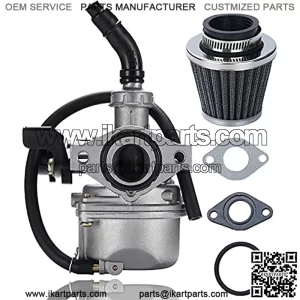 ATV Carburetor pz19 Carb for 50cc 70cc 80cc 90cc 110cc 125cc ATV Dirt Pit Bike Taotao Honda CRF Go-Kart Carb SUNL with 35mm Air Filter Fuel Filter