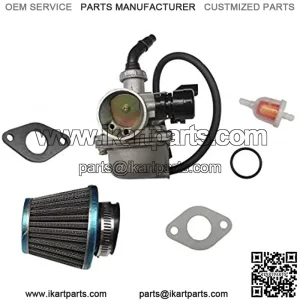Brand New Carburetor w/Air Fuel Filter PZ19 Carb For 50cc 70cc 90cc 110cc 125cc ATV Dirt Pit Pocket Bike Taotao Honda Go-kart 4 wheeler Baja Motorbike Kawasaki Quad Carb W/Gaskets