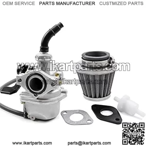 ATV Carburetor PZ19 with air filter Fuel Filter and 35mm Air Filter for 50cc 70cc 90cc 100cc 110cc 125cc Taotao Dirt Pit Bike ATV Honda CRF Scooter Go Karts