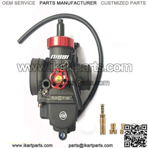 Racing Performance Motorcycle Carburetor 26mm GY6 125CC Carburetor PE26mm With Carburetor Jets Fit YAMAHA KAWASAKI SUZUKI Apollo Dirt Bike Mini Bike SSR TTR KYMCO SYM TAOTAO GY6 Scooter Moped