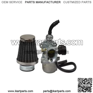 PZ19 Carburetor  with 19 mm Intake & Right Side Hand Choke for 50cc, 70cc, & 90cc ATVs & Dirt Bikes