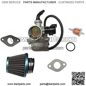 New Carburetor w/Air Fuel Filter PZ19 Carb For 50cc 70cc 90cc 110cc 125cc ATV Dirt Pit Pocket Bike Honda Go-kart 4 wheeler Baja Motorbike Kawasaki Quad Carb W/Gaskets