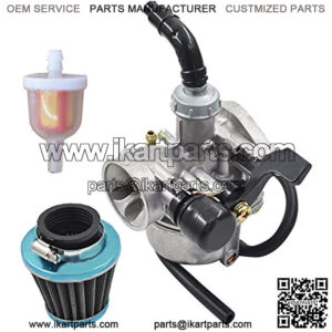 PZ19 Carburetor 50cc 70cc 90cc 110cc 125cc Replacement for ATV Dirt Bike Go Kart with Air Filter