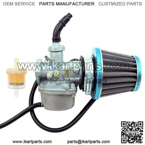 Carburetor for 50CC 90CC 110CC ATV Go-Kart Carb with Air Fuel Filter