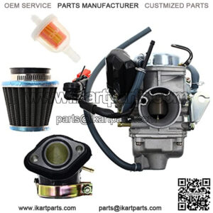 GY6 150cc Carburetor GY6 26mm Carb for Kazuma Baja Eagle Go Kart Carb with Air Filter