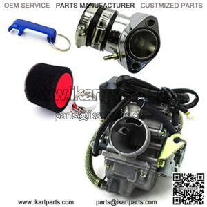 Raing PD24 Carburetor Carb Manifold Intake Pipe Air Filter For GY6 125cc 150cc Scooter ATV Go Kart Coolster For Yerf-Dog GX150 Spiderbox For American Sportworks Quantum