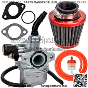 PZ19 Carburetor 35mm Air Filter for 50cc 70 90 110cc DR50 CRF XR 50 APOLLO 125CC coolster 110 Taotao Buyang Coolsport Redcat Peace Baja Chinese ATV Quad Go Cart Dirt Bike Parts