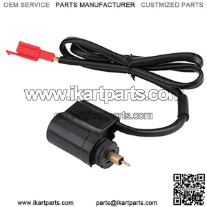Electric Choke 2 Pin Carburetor Automatic Electric Choke E-Clotted Valve Carburetor Start Electric Choke for GY6 50cc 125cc 150cc Scooter Moped ATV Go Kart