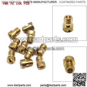 M5 Main Jet Keihin KOSO PWK PE CVK PZ Carburetor Injection Nozzle Main Quantity Hole 1PCS