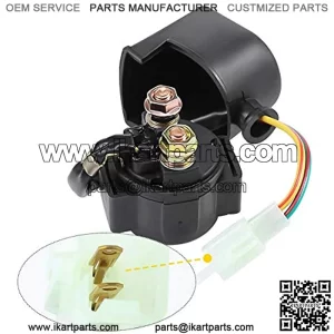 Starter Solenoid Relay for Coolster 125cc 50cc 70cc 90cc 100cc 110cc 250cc ATV, Dirt Bike, Go-Kart, Pocket Bike, Chopper, Scooter,TaoTao Roketa Sunl Baja Kazuma Sunl Meerkat