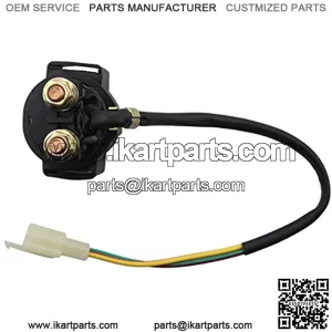 Solenoid Starter Relay Replacement for 4-Stroke GY6 Engine 50cc 150cc 200cc 250cc ATV Dirt Bikes Scooters Go Kart Dne Buggys Quad 4 Wheelers Pit Bike Moped