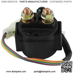 Motorcycle Starter Solenoid Relay for 4-Stroke GY6 Engine 50cc 150cc 200cc 250cc ATV Dirt Bikes Scooters Go Kart Dne Bugg Quad 4 Wheelers Pit Bike Moped Roketa SSR  Sunl Coolster