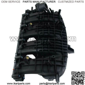 168 gasoline engine muffler exhaust with intake manifold for go kart