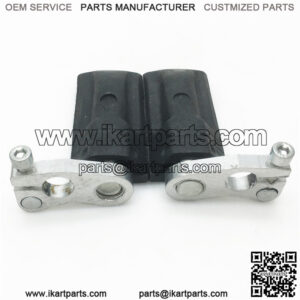 Foot Pegs Alloy Rubber Standard Mini Moto Racing Bike