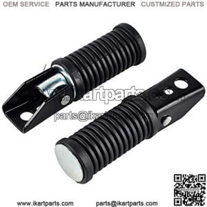 Motorcycle Foot Pegs,1Pair Motocycle Footrest Pegs Universal For Baja Mini Bikes Baja Heat, Mini Baja, Baja Warrior