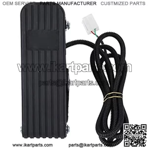 Throttle Accelerator Control Pedal, ATV Foot Brake Pedal for Most Electric Bicycles, Karts, and Off-road Vehicles