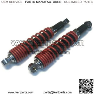 (2) 12" Length 10mm ID Adjustable Shocks Go Kart Cart Go-Cart Minibike Mini Bike