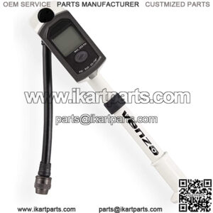 Venzo Bike Bicycle High Pressure Shock Pump -300 PSI Max- Fork & Rear Air Suspension with Digital Gauge - Great for Mountain Bike MTB Fork - Portable Mini Pump